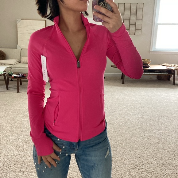 Athleta zip up jacket. Fits xs - Picture 1 of 16